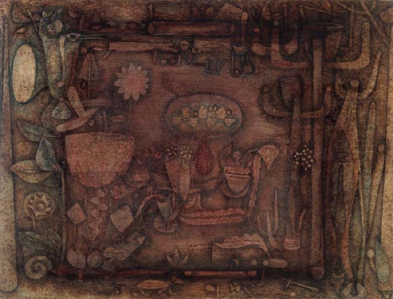 Paul Klee Botanical theatre oil painting picture